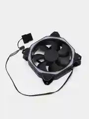 Кулер вентилятор для корпуса компьютера, с RGB подсветкой, корпусный, 12 см