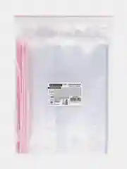 Пакеты ZIP LOCK "зиплок", комплект 100шт, 30x40cм, ПВД, 80мкм., BRAUBERG EXTRA