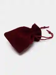 Бордовый упаковка подарка , Подарочный мешочек для украшений, бархатный