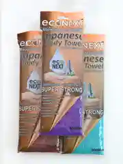 Мочалка японская Econext, жесткая, 30 х 100 см. Комплекты 2-3 шт