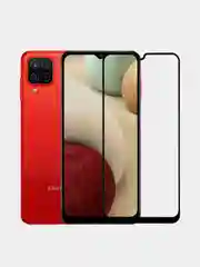 Защитное стекло Samsung Galaxy A12 / A02 / A03S / A32 / Realme C21Y / C15, 10D, черное