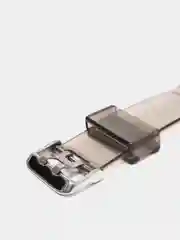 Черный ремешок силиконовый для Apple Watch 42/44/45 с защитой корпуса от повреждений