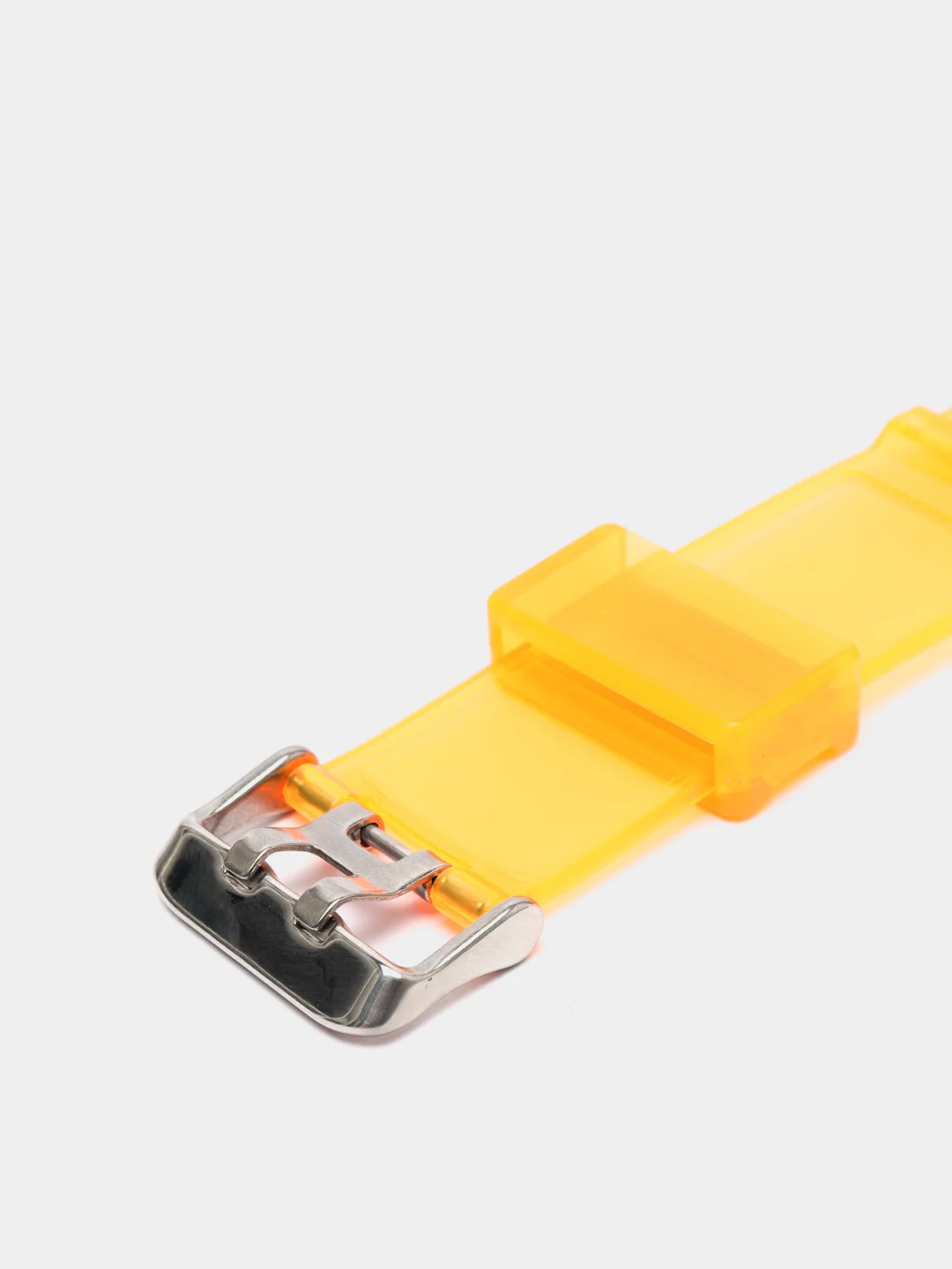 Оранжевый ремешок силиконовый для Apple Watch 42/44/45 с защитой корпуса от повреждений