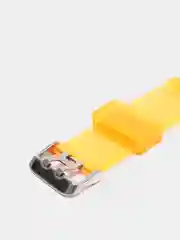 Оранжевый ремешок силиконовый для Apple Watch 42/44/45 с защитой корпуса от повреждений