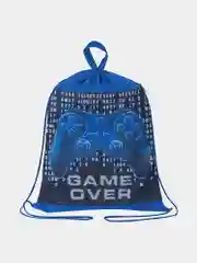 Мешок для обуви BRAUBERG, с петлёй, карман на молнии, 47х37 см, Game over, 270912