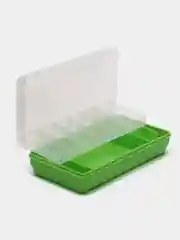 Зеленый ящик для рыбалки и мелочей