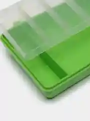 Зеленый ящик для рыбалки и мелочей