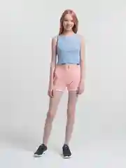 Розовый женские спортивные шорты, хлопковые