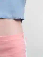 Розовый женские спортивные шорты, хлопковые