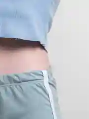 Зеленый женские спортивные шорты, хлопковые