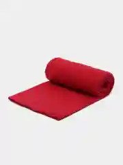 Бордовый плед флисовый, однотонный, 100 х 130 см
