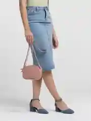 Розовый сумка женская, маленькая