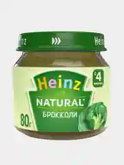 Пюре овощное Heinz Брокколи, с 4 месяцев, 80 г