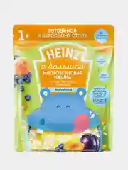 Каша детская Heinz "Я Большой", молочная, многозерновая, слива, абрикос, черника, 200 г