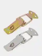 Замок-защелка на ящик "Лягушка Z16", накидной, с проушиной, 110*35*16 мм