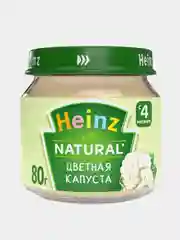 Пюре овощное Heinz, с цветной капустой, с 4 месяцев, 80 г
