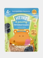 Каша детская Heinz "Я расту" молочная, гречневая, с черносливом, с 4 месяцев, 200 г