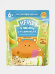 Каша детская молочная Heinz "Я расту" 5 злаков, банан-яблоко, с 6 месяцев, 200 г