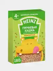 Каша детская Heinz, низкоаллергенная, безмолочная, гречневая, с 4 месяцев, 180 г