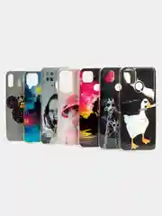 Чехол Realme C31, C30, C33, силиконовый с рисунком