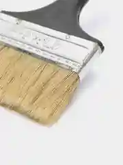 Кисть плоская "Лом", натуральная щетина, пластиковая рукоятка, 4", 100 мм