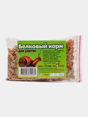 Белковый корм для кормления всех видов улиток, 15г