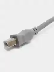 Серый кабель для принтера, сканера USB 2.0 АM/ВM, 1,5 м