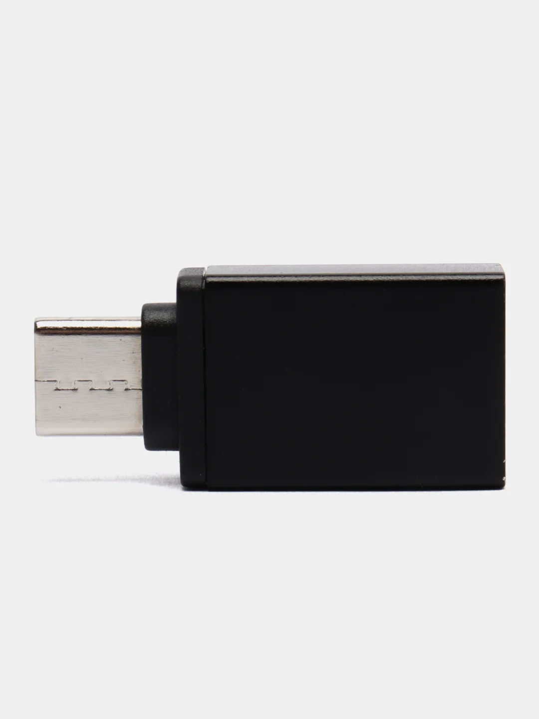Черный переходник Type-C на USBB 3.0, Otg