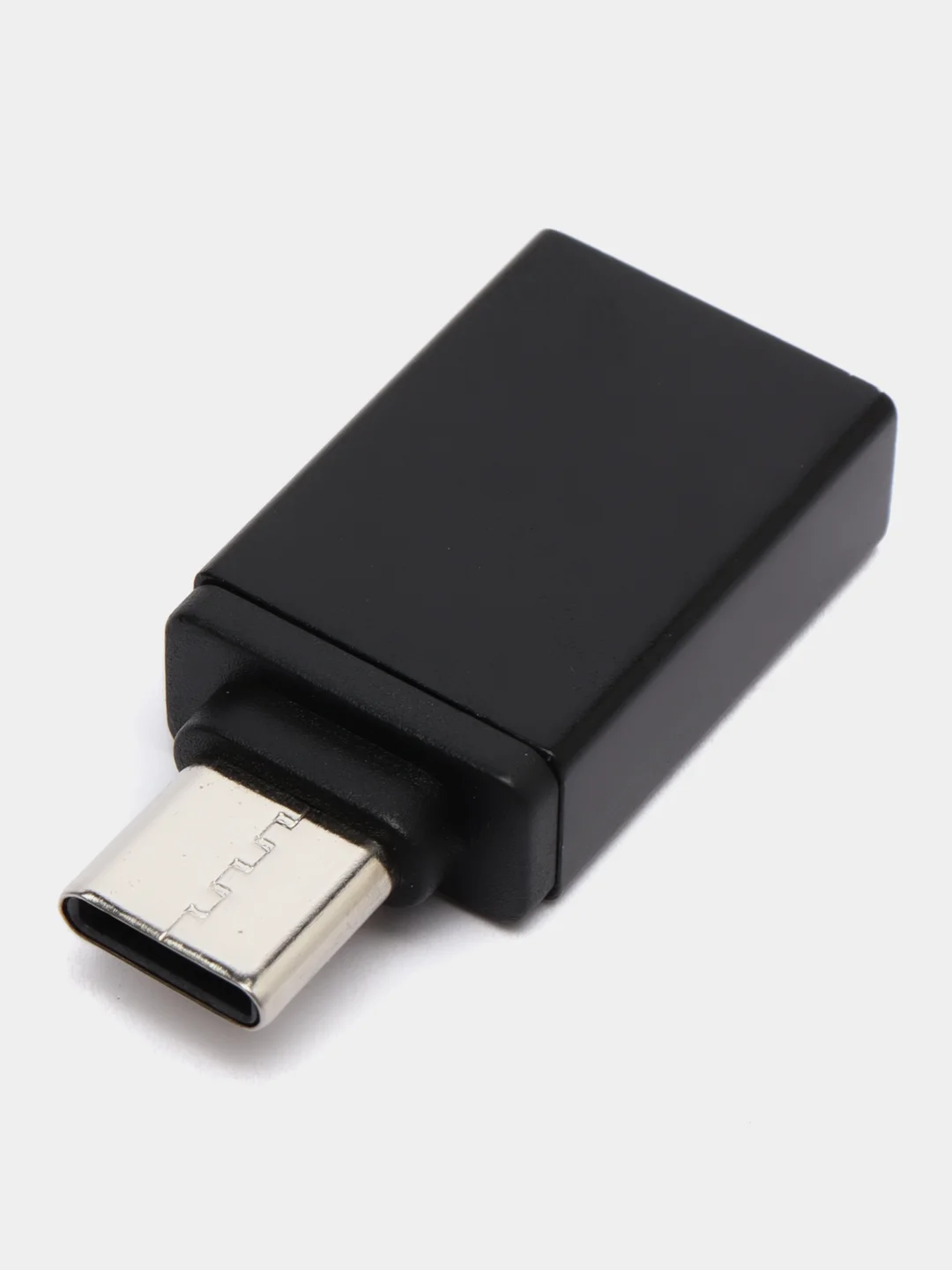 Черный переходник Type-C на USBB 3.0, Otg