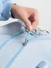 Голубой сумка спортивная