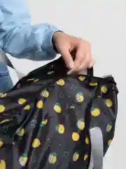 Желтый сумка дорожная складная, спортивная сумка ручная кладь