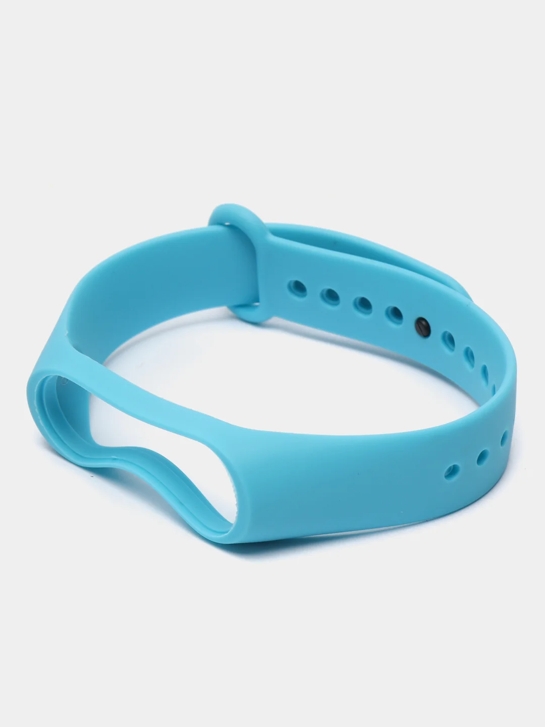 Небесно-голубой ремешок для Xiaomi Mi Band 3 и Mi Band 4, силиконовый