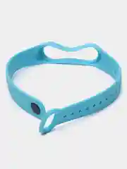Небесно-голубой ремешок для Xiaomi Mi Band 3 и Mi Band 4, силиконовый