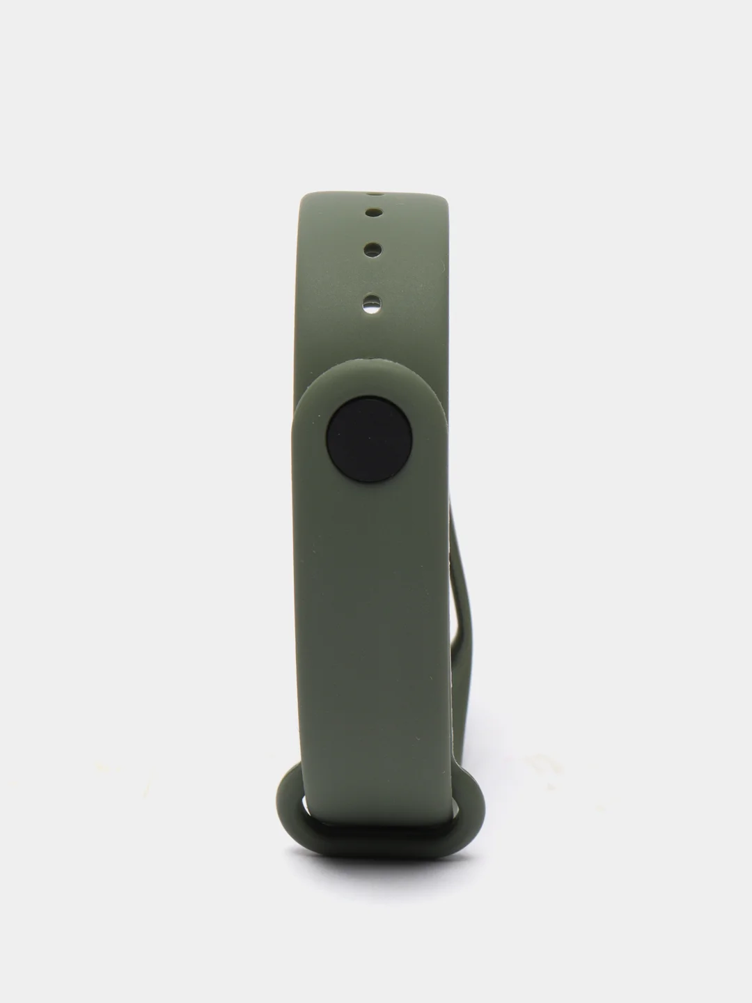 Оливковый ремешок для Xiaomi Mi Band 3 и Mi Band 4, силиконовый