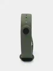 Оливковый ремешок для Xiaomi Mi Band 3 и Mi Band 4, силиконовый