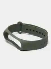 Оливковый ремешок для Xiaomi Mi Band 3 и Mi Band 4, силиконовый