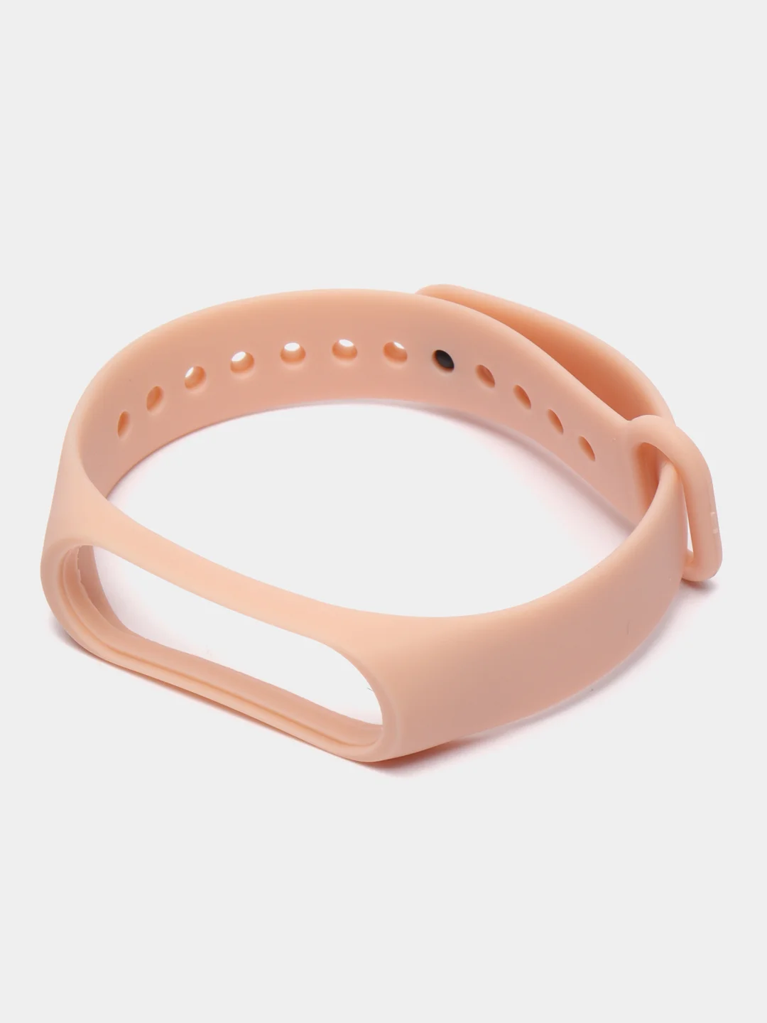 Бежевый ремешок для Xiaomi Mi Band 3 и Mi Band 4, силиконовый