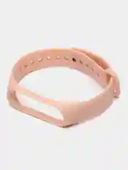 Бежевый ремешок для Xiaomi Mi Band 3 и Mi Band 4, силиконовый