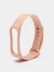 Бежевый ремешок для Xiaomi Mi Band 3 и Mi Band 4, силиконовый