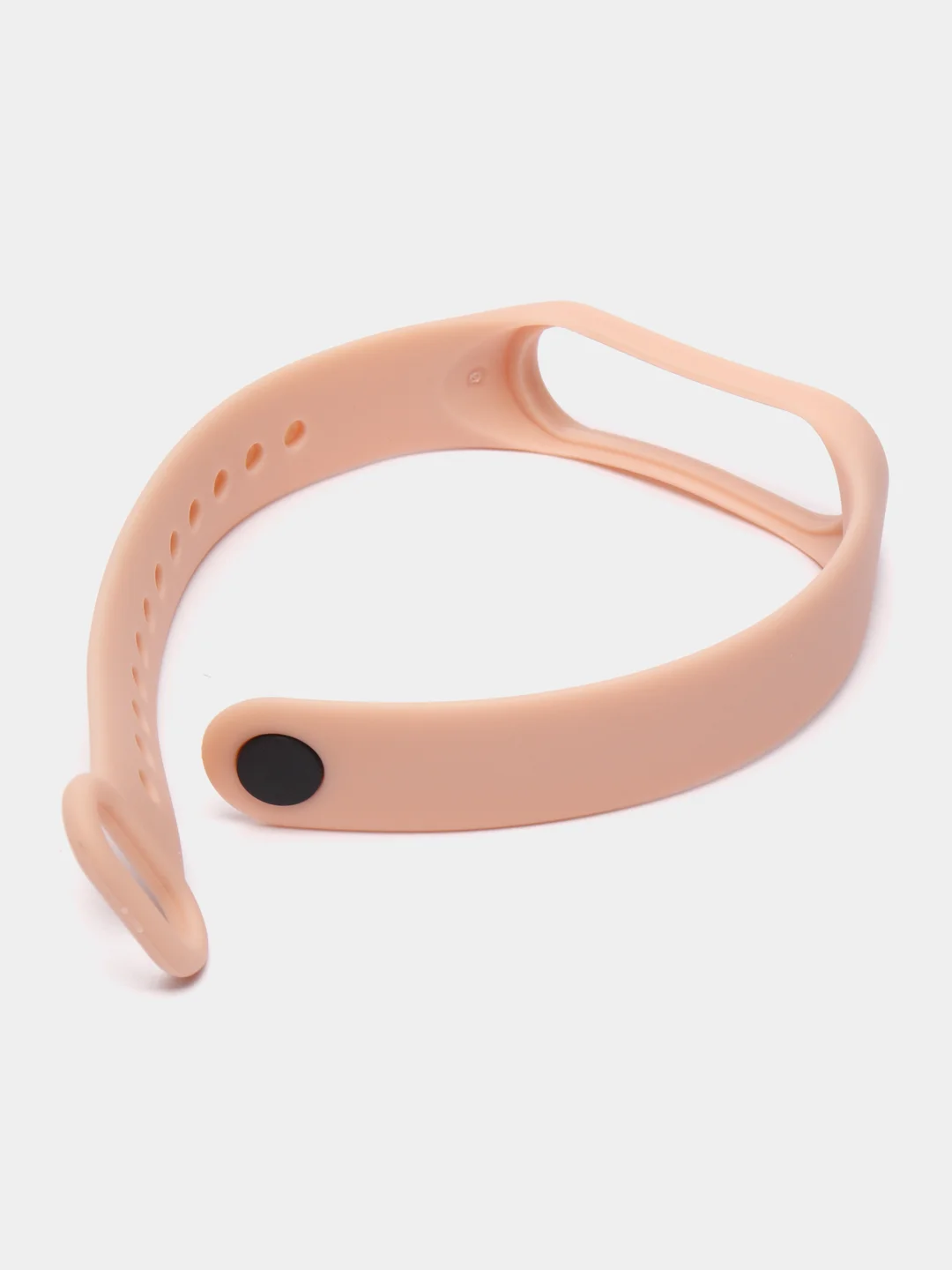 Бежевый ремешок для Xiaomi Mi Band 3 и Mi Band 4, силиконовый