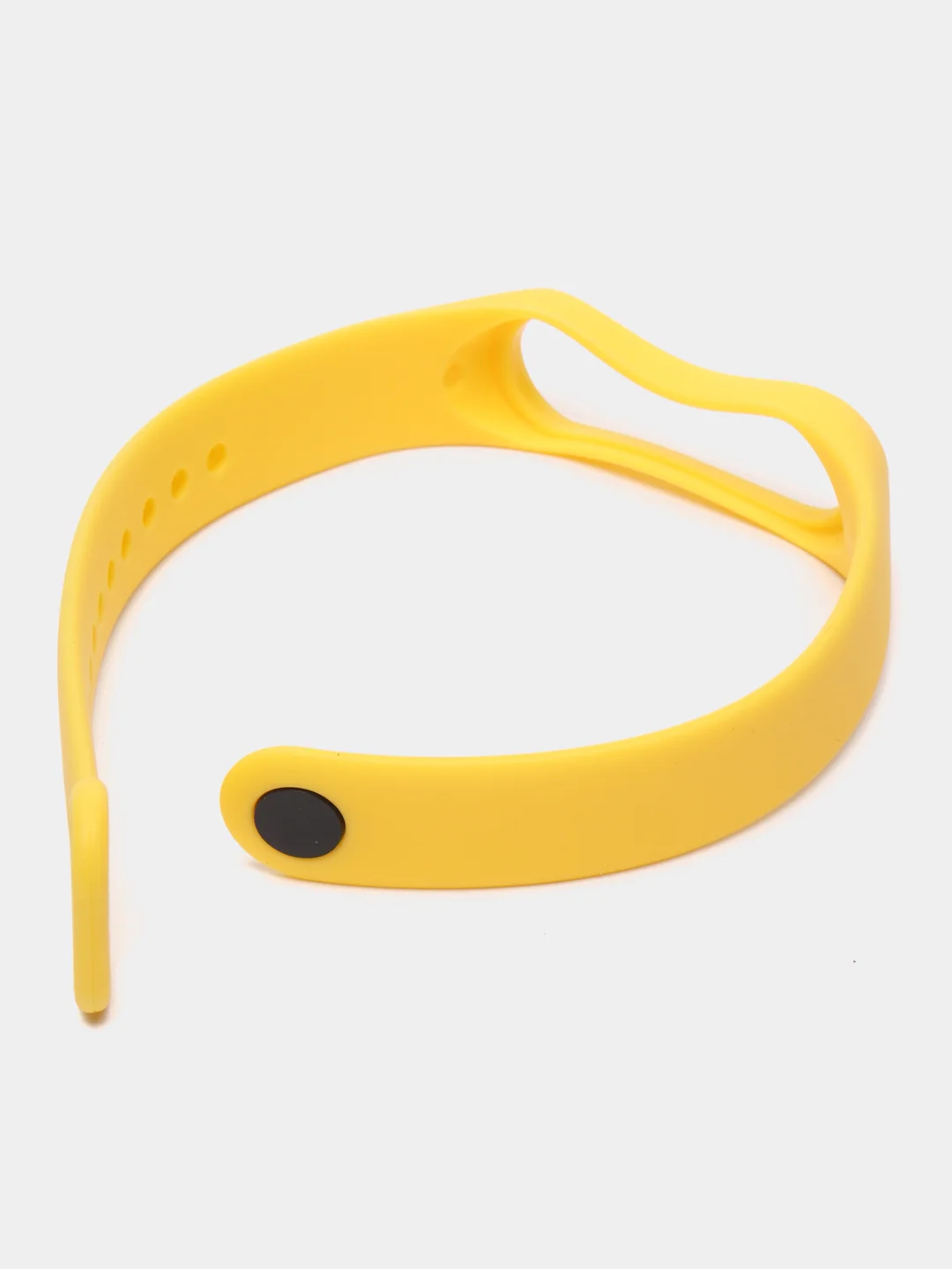 Желтый ремешок для Xiaomi Mi Band 3 и Mi Band 4, силиконовый