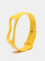 Желтый ремешок для Xiaomi Mi Band 3 и Mi Band 4, силиконовый