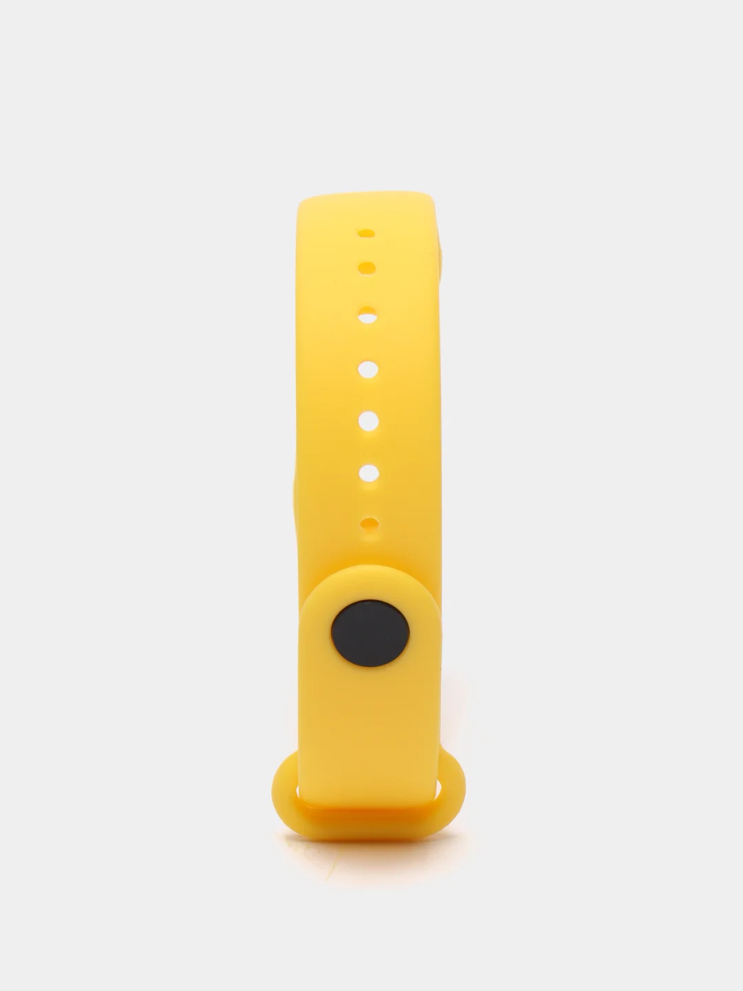 Желтый ремешок для Xiaomi Mi Band 3 и Mi Band 4, силиконовый