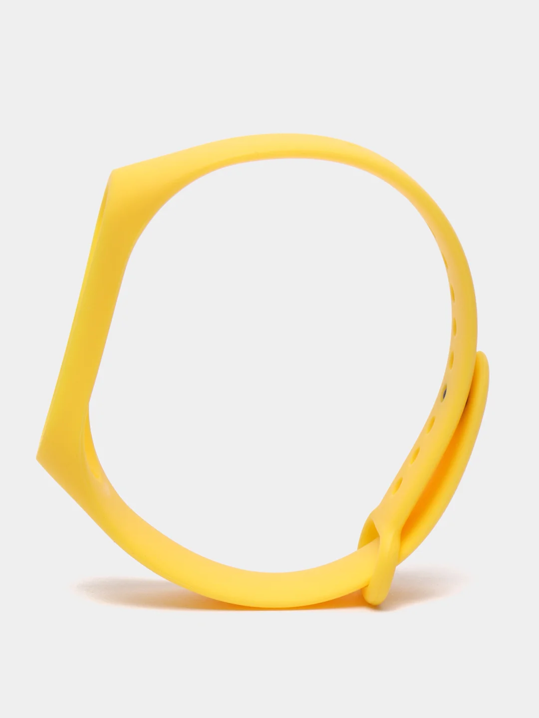 Желтый ремешок для Xiaomi Mi Band 3 и Mi Band 4, силиконовый