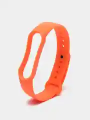 Оранжевый ремешок для Xiaomi Mi Band 5 и Mi Band 6, силиконовый