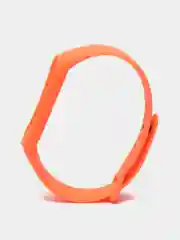 Оранжевый ремешок для Xiaomi Mi Band 5 и Mi Band 6, силиконовый