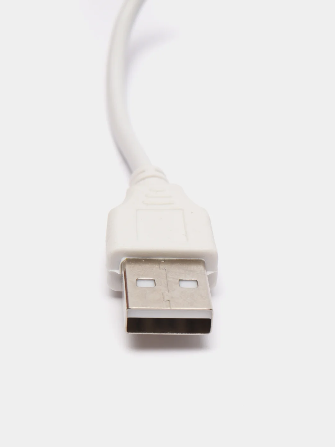 USB-разветвитель LuazON SSV-011, 4 порта, USB 2.0, кабель 0.4 м, белый