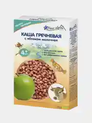 Каша детская Fleur Alpine гречневая, с яблоком, молочная, с 4 месяцев, 200 г