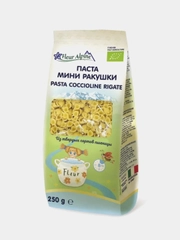 Паста Fleur Alpine "Мини-ракушки", из твердых сортов пшеницы, 250 г