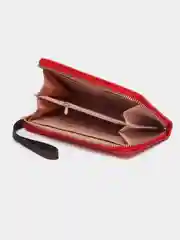 Красный портмоне женское, экокожа